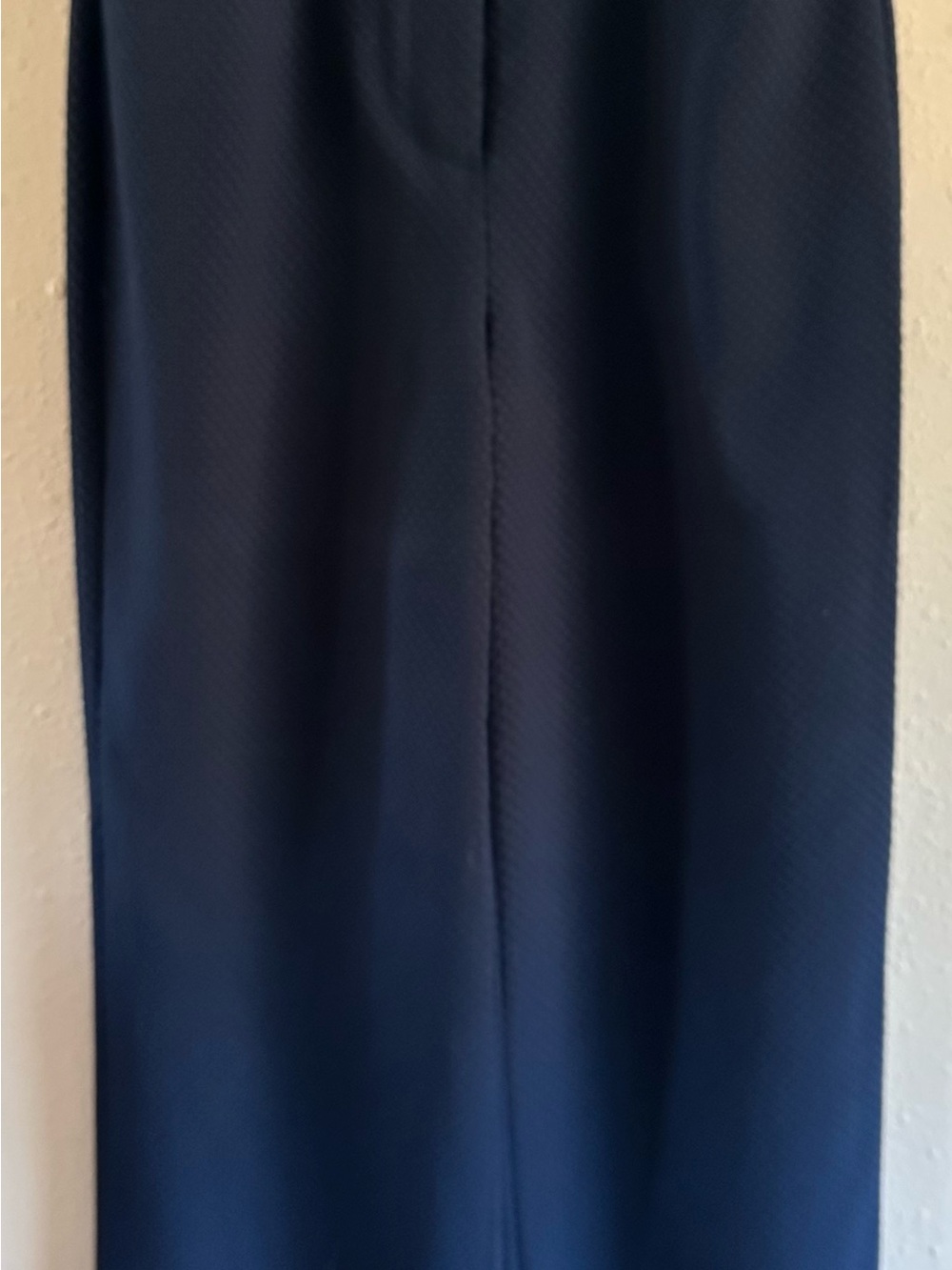 Emporio Armani Dark Navy Straight-Leg Trousers